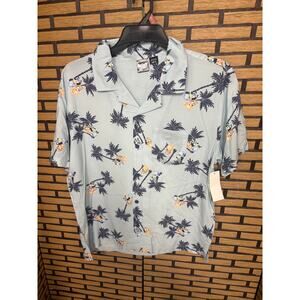 Bluey‎ Blue Button Down Shirt Size Medium
